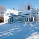 Winter at Candlebay Inn in Freeport, Maine