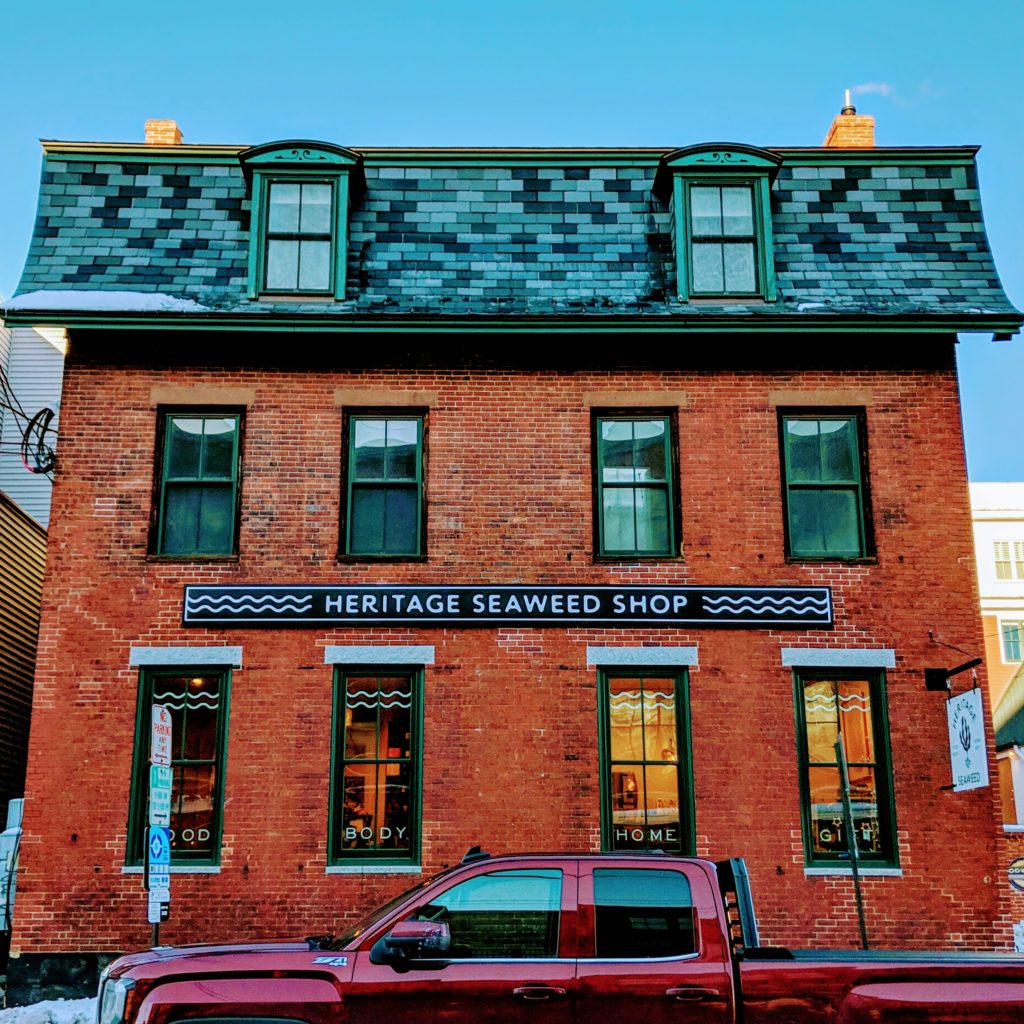 Heritage Seaweed Shop in Portland, Maine, founded Seaweed Week; a week of celebrating all things seaweed.