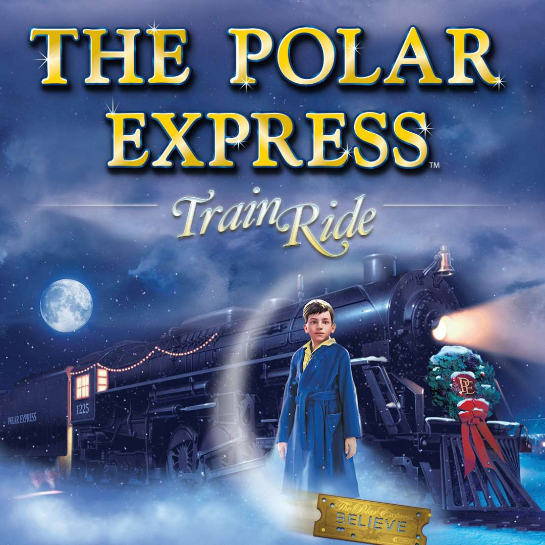 Polar Express Train ride in Portland, Maine